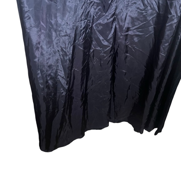 Laura Ashley Black Vintage Velvet Cloak Cape Small - Picture 8 of 15